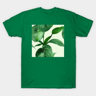 Pothos leaves pattern T-Shirt